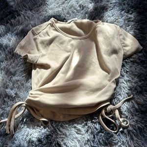 Rouched Crop top from Ardene worn 3 times